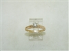 14k Yellow & White Gold Diamond Ring