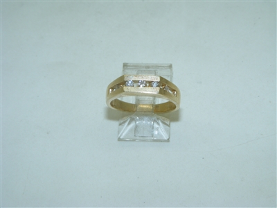 Diamond Yellow Gold Ring