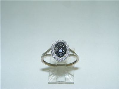 10k white gold diamond ring