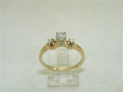 Yellow Gold Diamond Engagement Ring