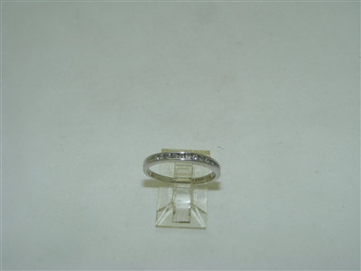 Diamond White Gold Band for women