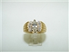14k Yellow Gold Diamond Marquise Ring