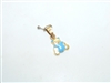 18k Yellow Gold Baby Charm