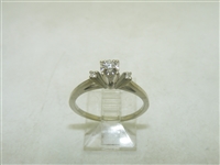 Gorgeous 14k White Gold Diamond Ring