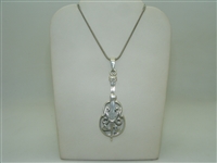 Sterling Silver Cello instrument pendant