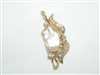 Freshwater Pearl & Diamond Pendant