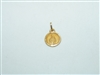 14k yellow Gold MoisÃ©s Pendant