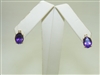 14k Yellow Gold Diamond Amethyst