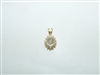 Beautiful Diamond Moon Stone Pendant