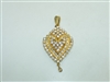 Vintage Heart Pendant