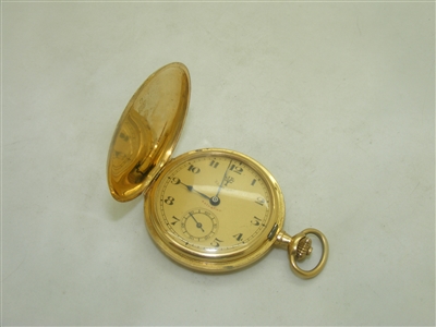 18K Yellow Gold Vintage Pocket Watch