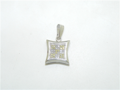 Diamond White Gold Pendant