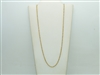 14k Yellow Gold Hollow Rope Chain