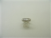 14K White Gold Mens Diamond Band Ring