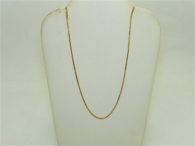 14k Yellow Gold Fancy Cable Chain
