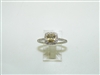 Gorgeous Cushion Cut Diamond Engagement Halo Ring