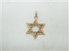 Yellow Gold Star Of David Pendant