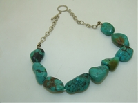 Sterling Silver Turquoise Necklace