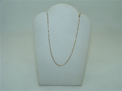 18k Yellow Gold Link Chain