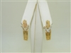 14k Yellow Gold Push Back Earrings