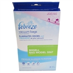 Bissell Paper Bag 6221 Velosity Febreze 3pk  32671,  Bissell Part Number 32671