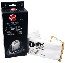 Hoover Hepa Bag Paper I Platinum 2 Pack SH10000 Canister