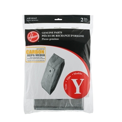 Hoover Bag Type Y Carbon HEPA 2pk AH10165