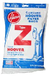 Hoover Z Standard Bag Pkg of 3