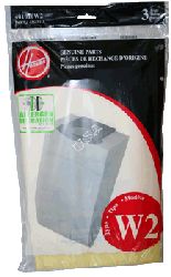 Hoover "W2"  Allergen paper Bag 3 Pack 401010W2