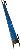 Kirby Handle Fork Complete Blue 3CB