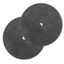 KOBLENZ BUFFING PAD, FELT GRAY PAIR  45-0103-7