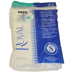 Royal Type "S" HEPA Bag 2 Pack  AR10130