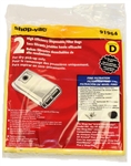 Shop Vac Bag Paper E87S450 2 Pack