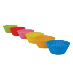 Casabella Muffin Cups Mini 2" Silicone - Set Of 12 53050, Casabella Part Number 53050