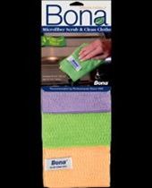 Bona Microfiber Scrub & Clean Cloths