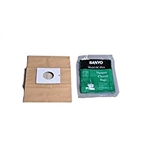 Sanyo SC-800P Canister Paper Bags 5PK | 132312371