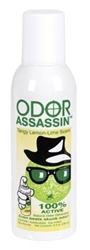 Odor Assassin - Tangy Lemon Lime Scent Non-Aerosol 6 fluid oz