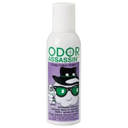 Odor Assassin - Crisp Cotton Scent Non-Aerosol 6 fluid oz