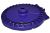 LID, EXHAUST FILTER DC07 PURPLE