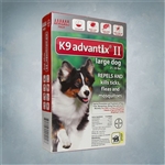 Advantix II Red (Dogs 21-55lbs) - 6 Pack