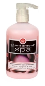 Scentament Spa Fortifying Conditioner Fresh Apple & Lilly 16.oz