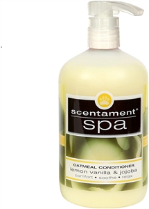 Scentament Spa Oatmeal Conditioner Lemon Vanilla  16.oz