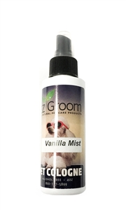 EZ-Groom Vanilla Mist Cologne 4oz