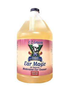 EZ-Groom Ear Magic Medicated Ear Cleaner Gallon