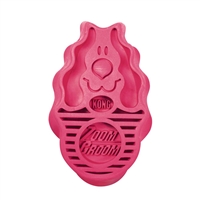 Kong Zoom Groom, Large Dog Raspberry