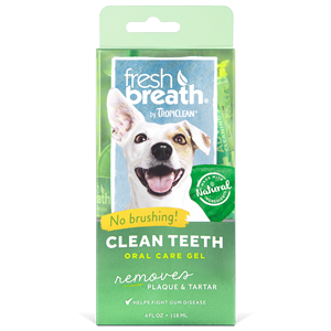 Tropiclean Fresh Breath Clean Teeth Gel 4.oz
