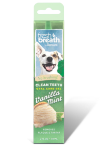 Fresh Breath Clean Teeth Oral Care Gel Vanilla Mint 2.oz