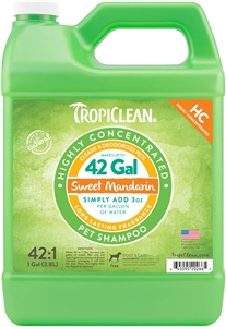 Tropiclean Highly Concentrated Sweet Mandarin Gallon