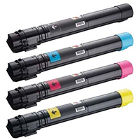 Dell Color Laser 7130cdn Compatible Toner Cartridge Value Bundle
