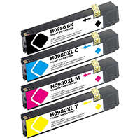 HP 980 Compatible Ink Cartridge 4-Pack